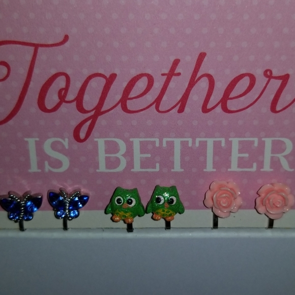 Claire's Other - 🤑3 Pair Claire's Clip On Earrings